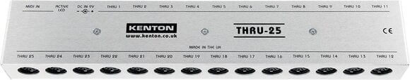 MIDI vmesniki Kenton Thru 25 – 1 MIDI IN to 25 THRU MIDI vmesniki - 1
