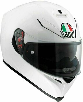 Helm AGV K-5 S Solid Pearl White S/M Helm - 1