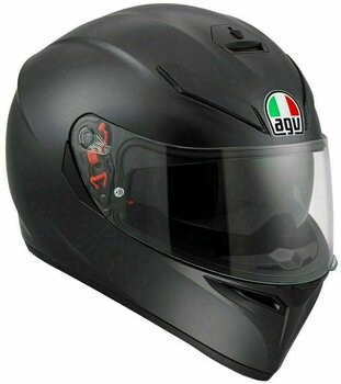 Helmet AGV K-3 SV Matt Black S/M Helmet - 1