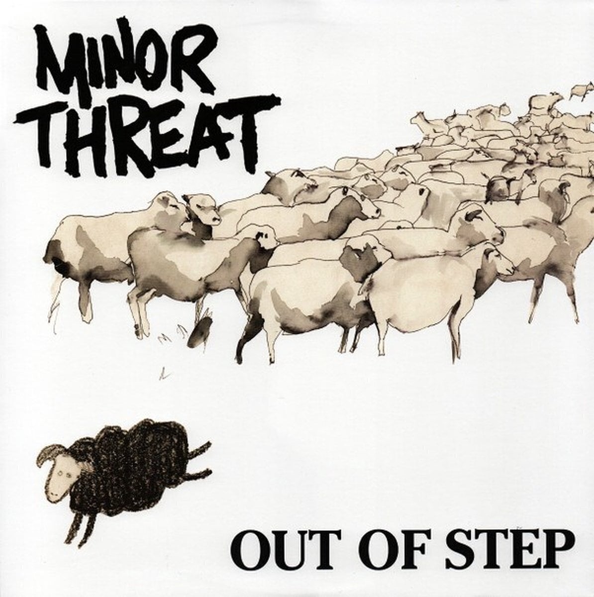 Vinyl Record Minor Threat - Out Of Step (Mini-Album) (Reissue) (45 RPM) (12'' EP)