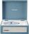 Reproductor de música de escritorio Crosley Voyager Cd Player Washed Blue Reproductor de música de escritorio
