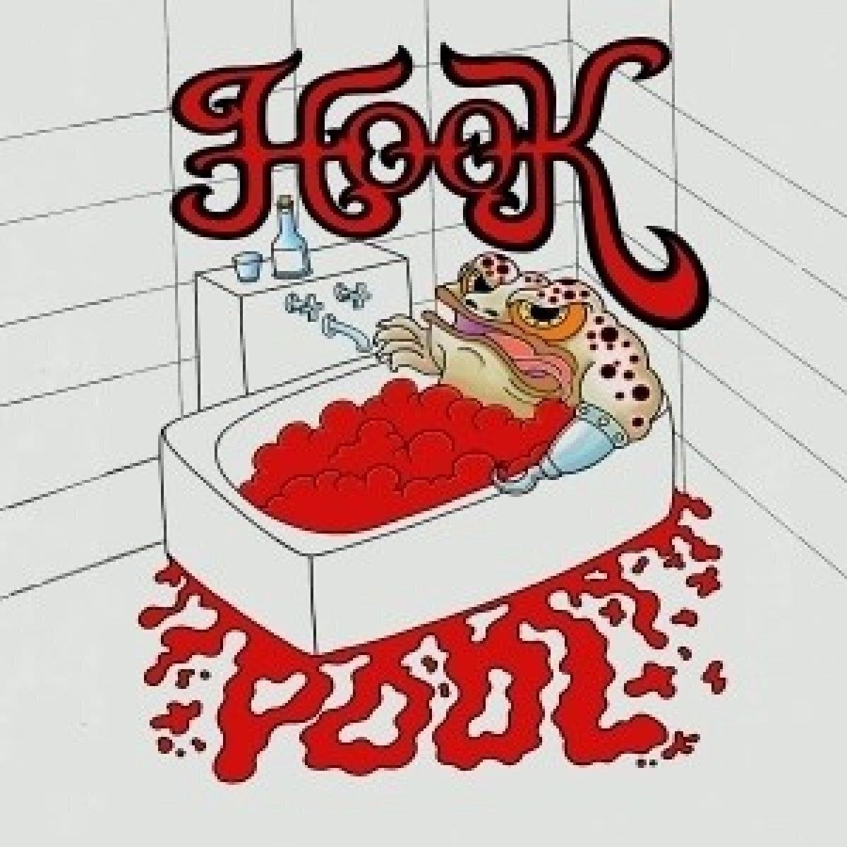 Vinylplate Hook - Pool (Red Coloured) (LP)