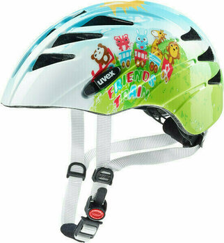 Dětská cyklistická helma UVEX Kid 1 Friends Train 47-52 Dětská cyklistická helma - 1