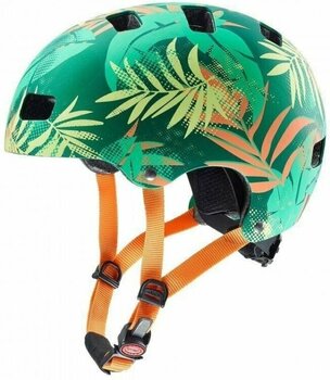 Dětská cyklistická helma UVEX Kid 3 CC Green/Orange 55-58 Dětská cyklistická helma - 1