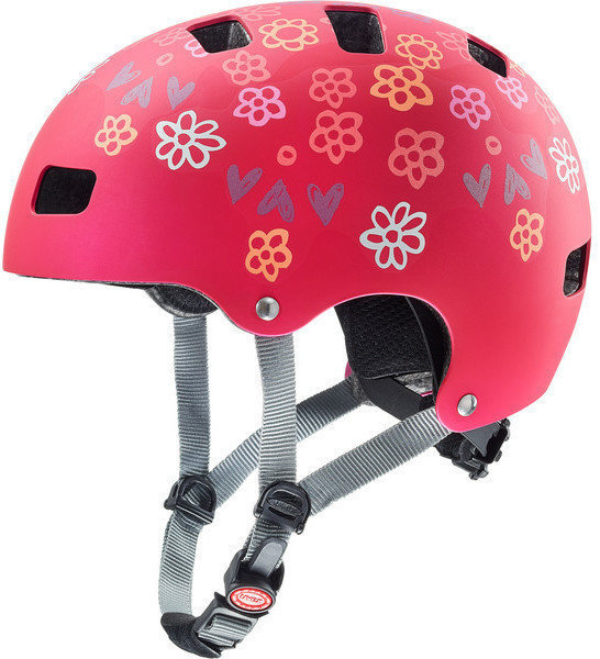 Dětská cyklistická helma UVEX Kid 3 CC Dark Red 51-55 Dětská cyklistická helma