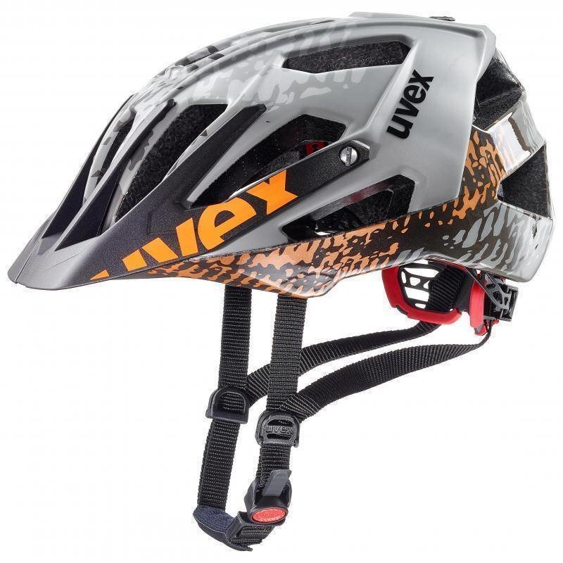 Cyklistická helma UVEX Quatro Dirt Grey 52-57 Cyklistická helma