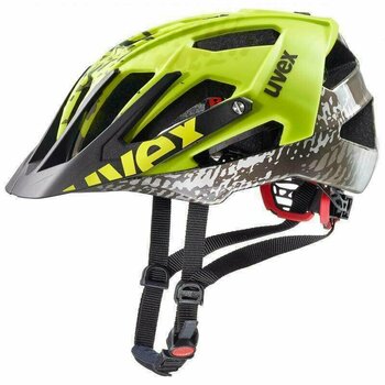 Bike Helmet UVEX Quatro Dirt/Neon Yellow 52-57 Bike Helmet - 1