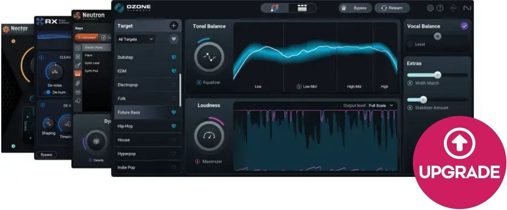 Update / Upgrade / Expansion iZotope Elements Suite 12: Upgrade from any Elements (Prodotto digitale)