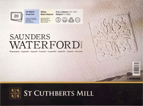 Sketchbook St Cuthberts Mill Saunders Waterford C.P. Sketchbook 20 31 x 23 cm 300 g White - 1