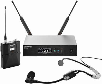 Sistem headset fără fir Shure QLXD14E/SM35 G51: 470-534 MHz - 1