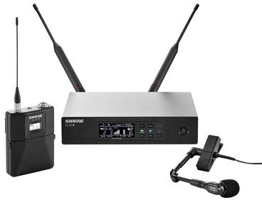 Set Microfoni Wireless Lavalier Shure QLXD14E/98H G51: 470-534 MHz