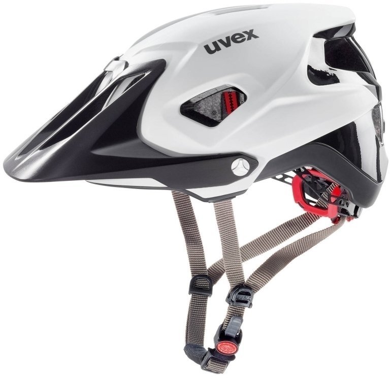 Capacete de bicicleta UVEX Quatro Integrale Branco-Preto 52-57 Capacete de bicicleta