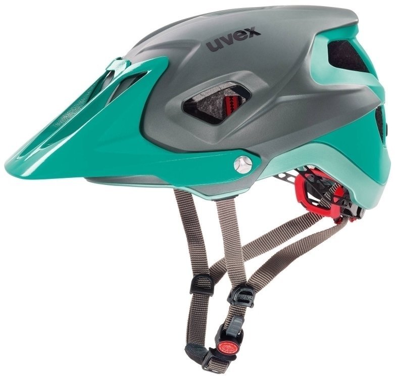 Cyklistická helma UVEX Quatro Integrale Light Blue/Grey Matt 52-57 Cyklistická helma