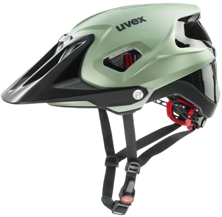Cykelhjelm UVEX Quatro Integrale Green/Black Matt 52-57 Cykelhjelm