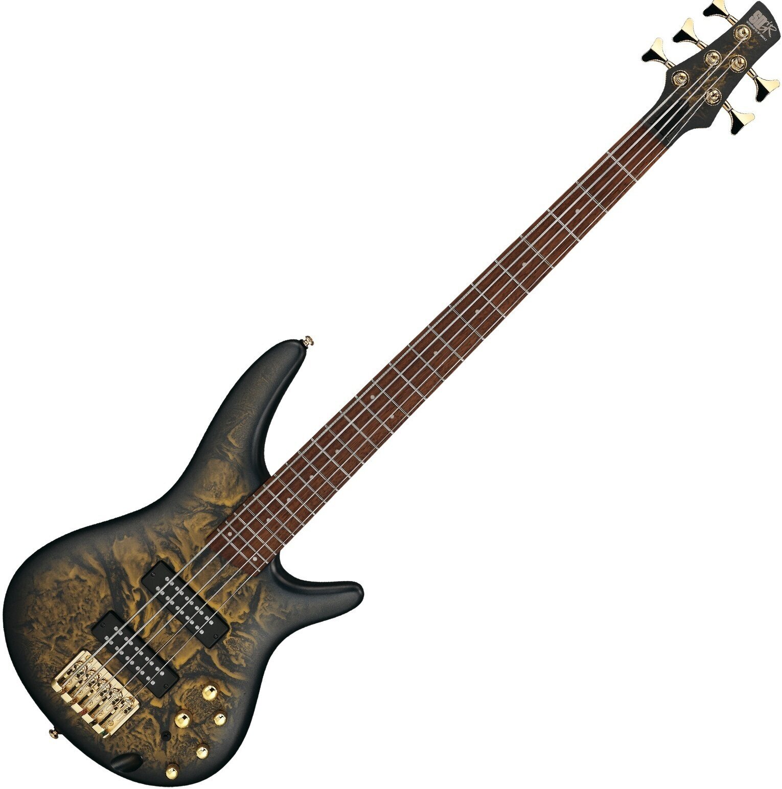 5-keelne basskitarr Ibanez SR305EDX-FDM Frozen Gold Matte 5-keelne basskitarr
