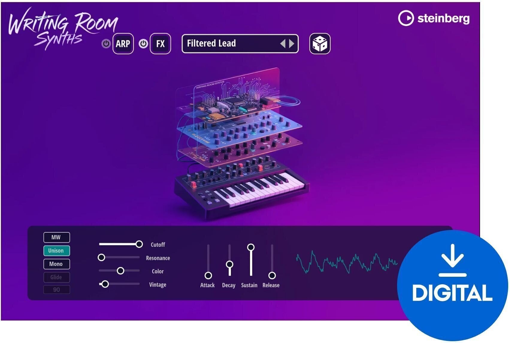 VST Instrument Steinberg Writing Room Synths (Digitaalinen tuote)