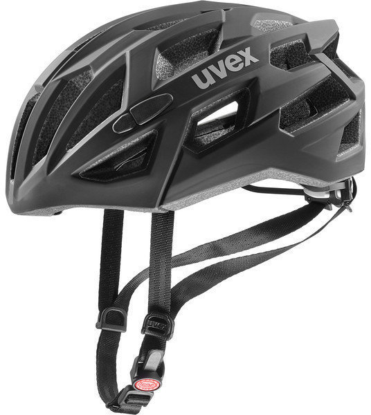 Kerékpár sisak UVEX Race 7 Black 51-55 Kerékpár sisak