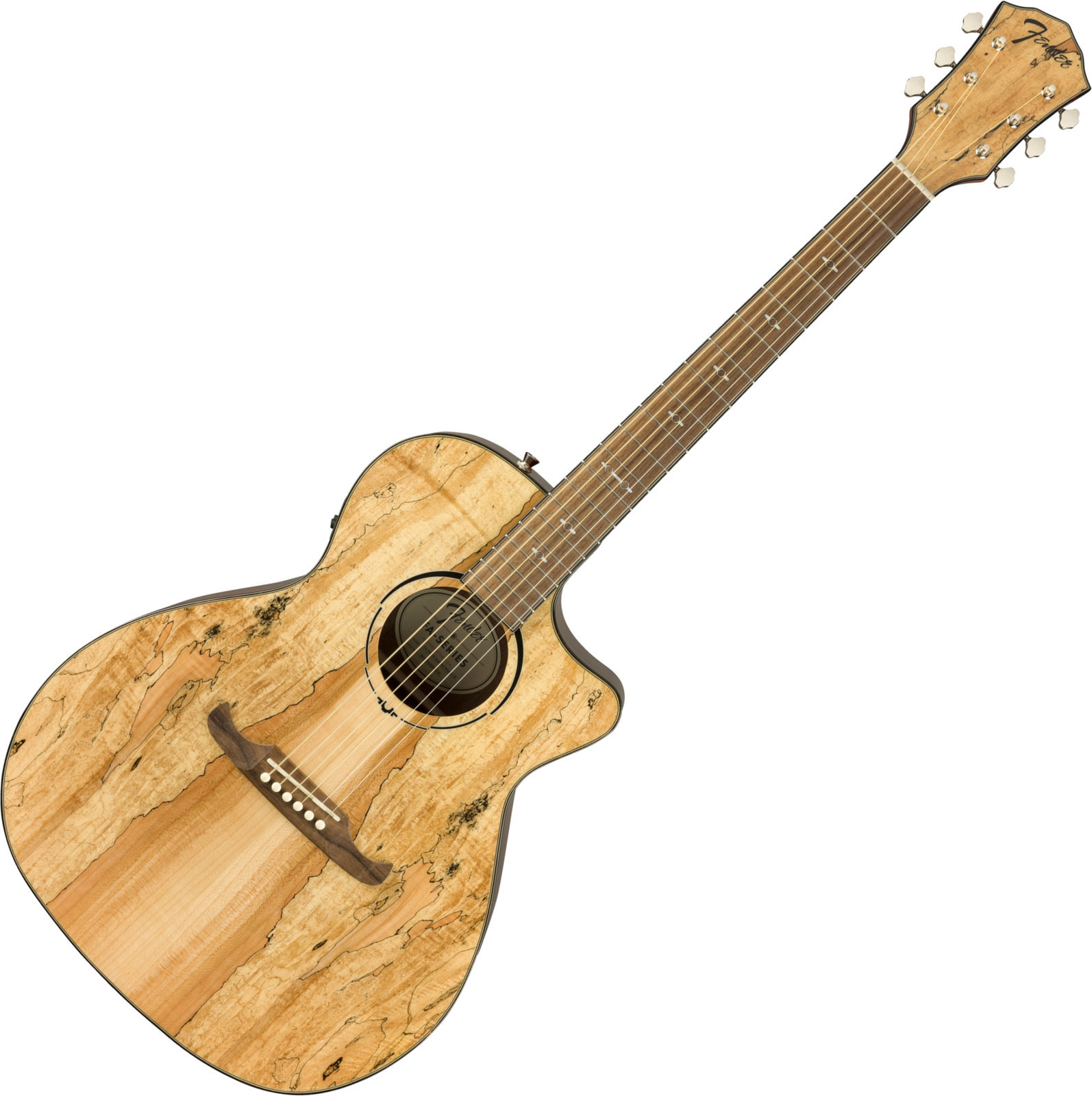 Guitare Jumbo acoustique-électrique Fender FA-345CE FSR Spalted Maple