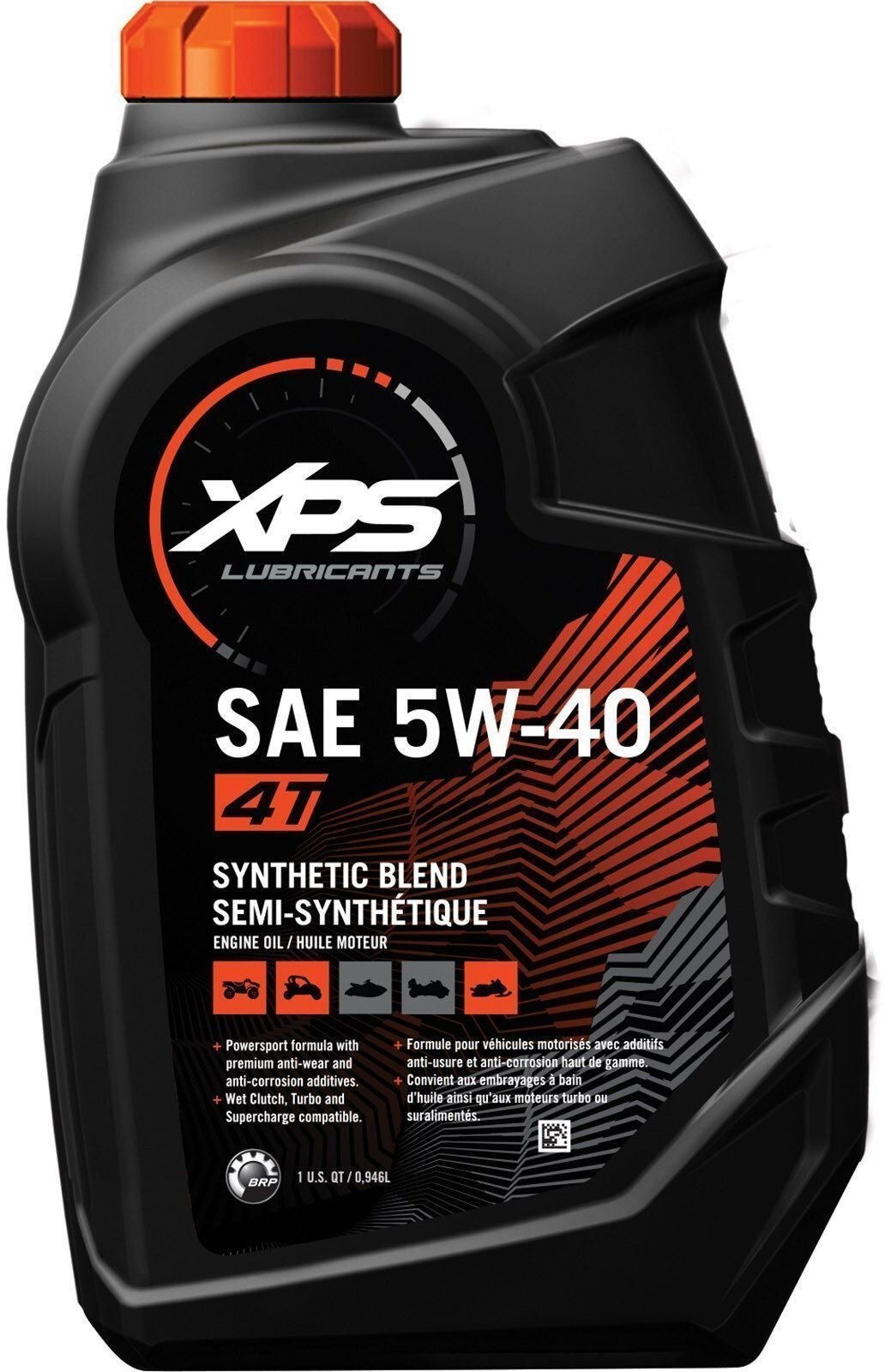 Olej do silników zaburtowych, olej do silników stacjonarnych BRP XPS SAE 5W-40 4T Synthetic