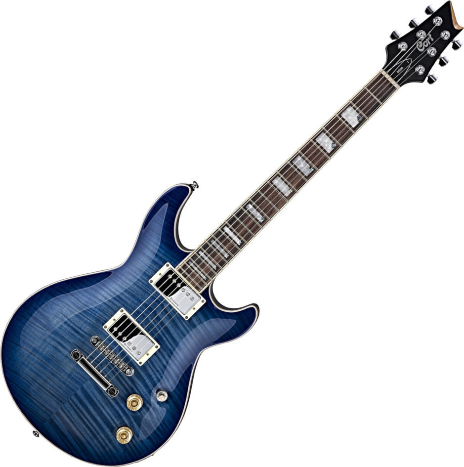 Electric guitar Cort M600 Bright Blue