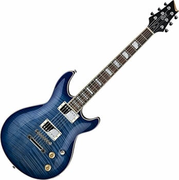 Elektriska gitarrer Cort M600 Bright Blue - 1