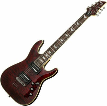 7-string Electric Guitar Schecter Omen Extreme-7 Black Cherry - 1