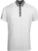 Polo trøje Galvin Green Moe Ventil8 Mens Polo Shirt White/Sharkskin M
