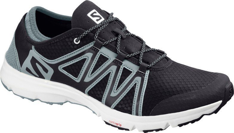 Mens Outdoor Shoes Salomon Crossamphibian Swift 2 Black/Lead/White 44 Mens Outdoor Shoes