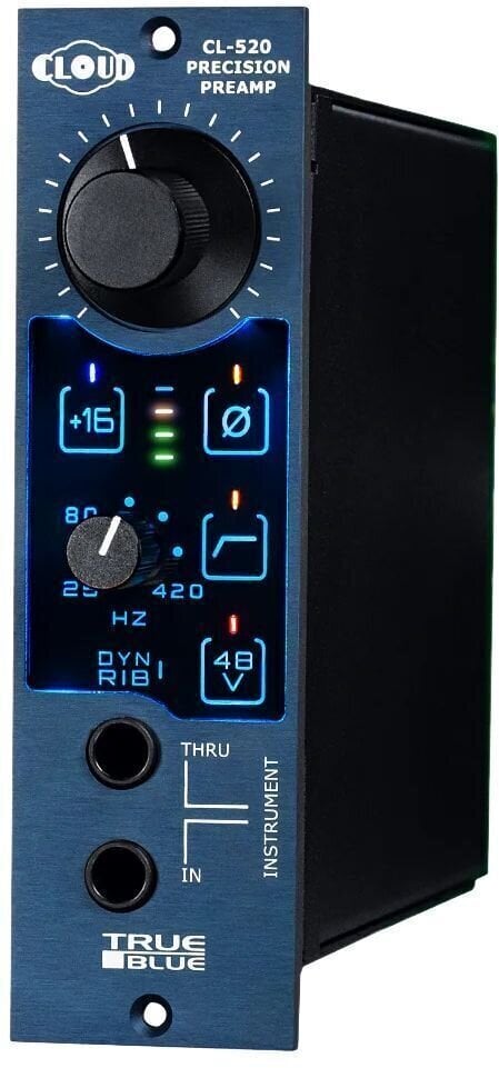 Microfoon voorversterker Cloud Microphones TRUE BLUE 520 Microfoon voorversterker