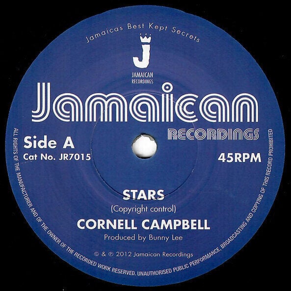 LP Cornell Campbell - Stars/Version (45 RPM) (7" SP)