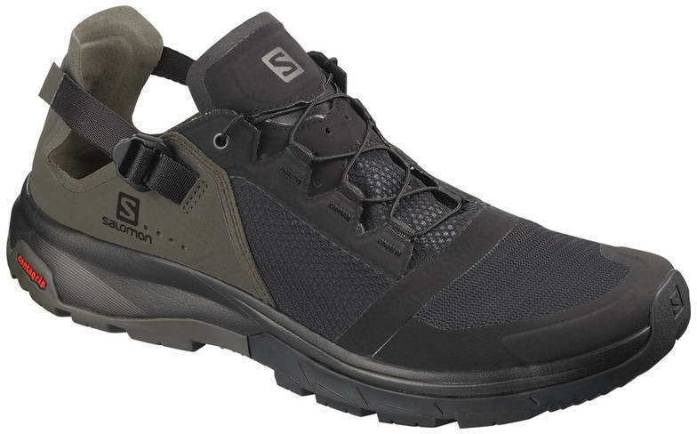 Мъжки обувки за трекинг Salomon Techamphibian 4 Black/Beluga/Casto 45 1/3 Мъжки обувки за трекинг