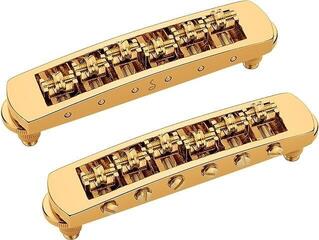 Guitar Bridge Schaller STM non-reverse, M5 Gold Guitar Bridge