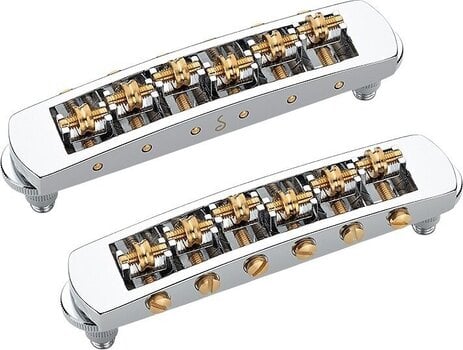 Gitaar brug Schaller STM reverse, M5 Chrome Gitaar brug - 1