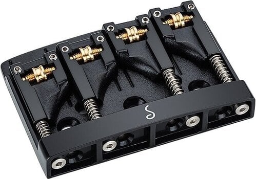 Vervangende brug voor basgitaar Schaller 3D-4 3mm Black Vervangende brug voor basgitaar - 1
