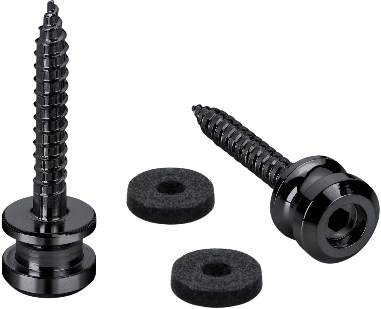 Strap Lock Schaller Button S-Lock L Black Strap Lock