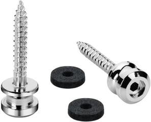 Strap Lock Schaller Button S-Lock L Chrome Strap Lock