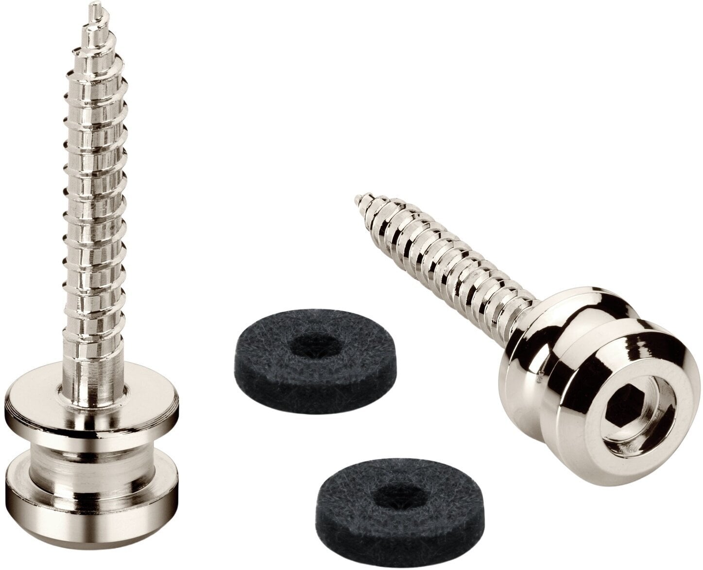 Strap Lock Schaller Button S-Lock L Nickel Strap Lock