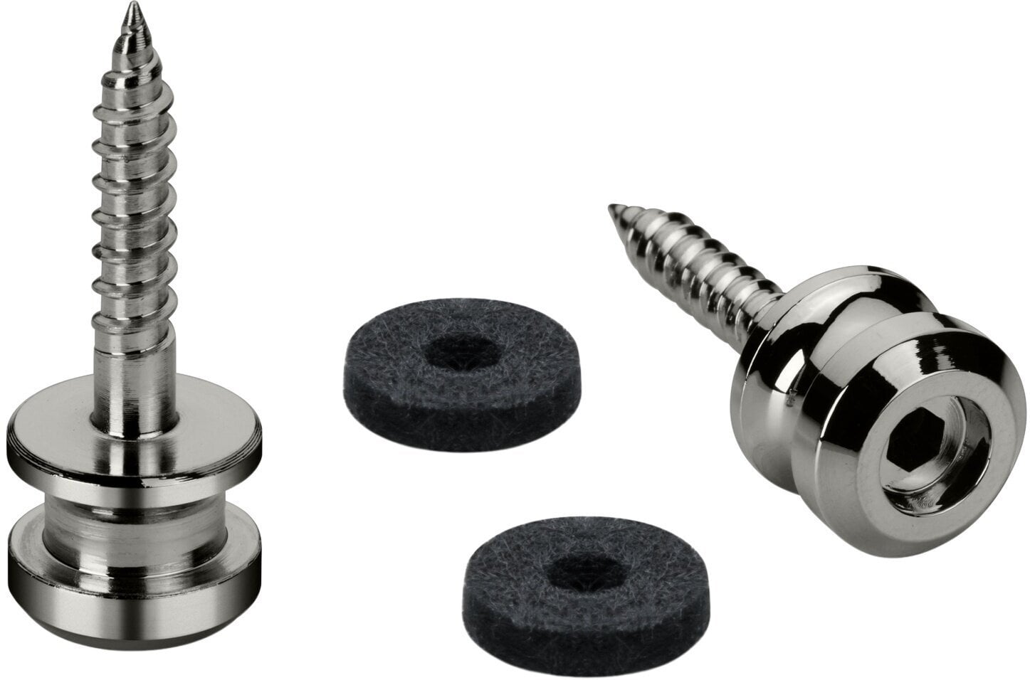 Strap Lock Schaller Button S-Lock L Ruthenium Strap Lock