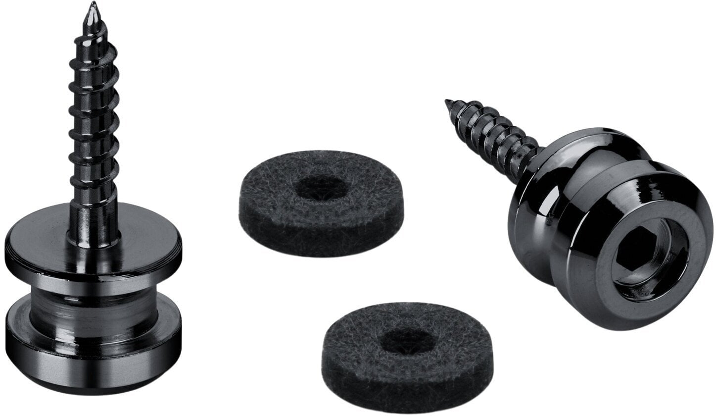 Strap Lock Schaller Button S-Lock L Black Strap Lock