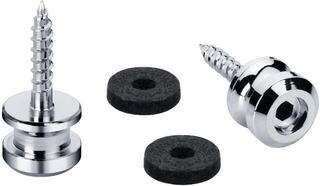Strap Lock Schaller Button S-Lock L Chrome Strap Lock