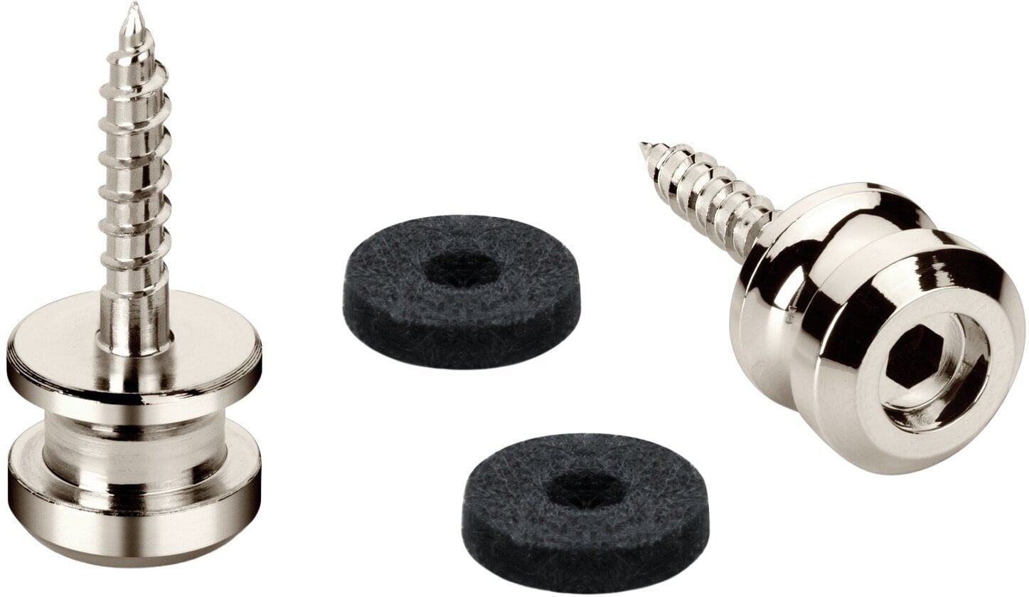 Strap Lock Schaller Button S-Lock L Nickel Strap Lock