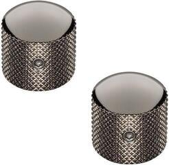Perilla de control Schaller Dome knob 6 mm Ruthenium Perilla de control