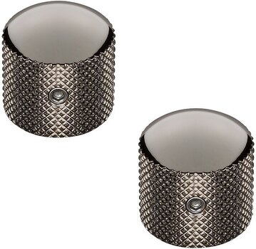 Perilla de control Schaller Dome knob 6 mm Ruthenium Perilla de control - 1