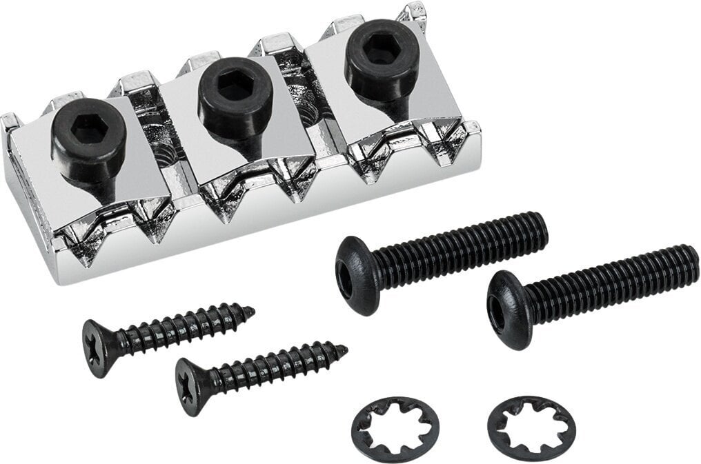 String Nut Schaller R3 Locking Nut Right 10 Chrome String Nut