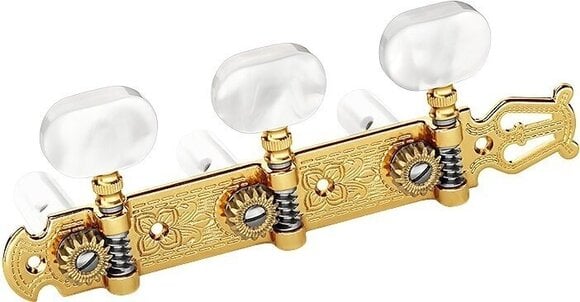 Ladicí mechanika pro kytaru Schaller LGO 1 Baseplate 3 L Gold Ladicí mechanika pro kytaru - 1