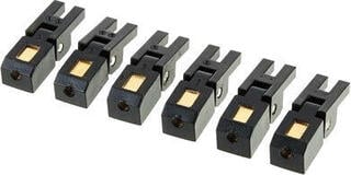 Gitarreneffekt Schaller Saddles set of 6 radius 12 Gitarreneffekt