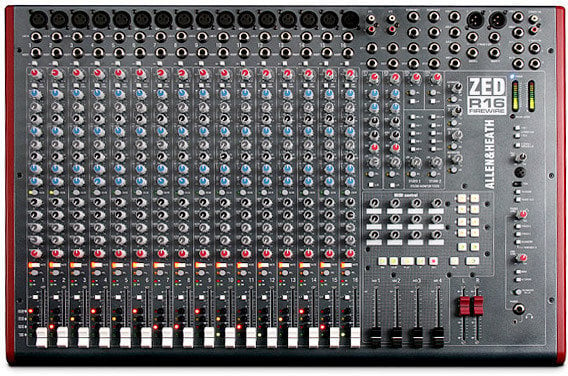 Table de mixage analogique Allen & Heath ZED-R16