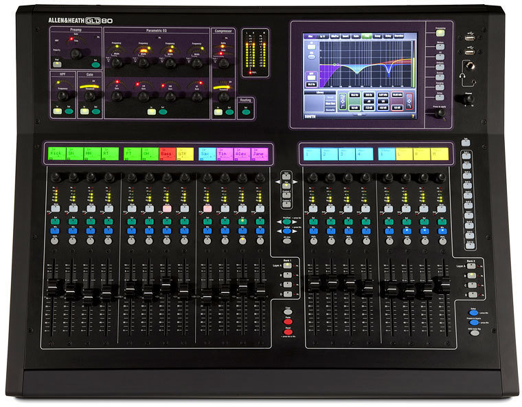 Table de mixage numérique Allen & Heath GLD-80