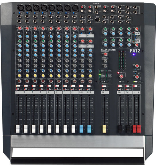 Mixerpult Allen & Heath PA12 12-Channel Stereo Mixer