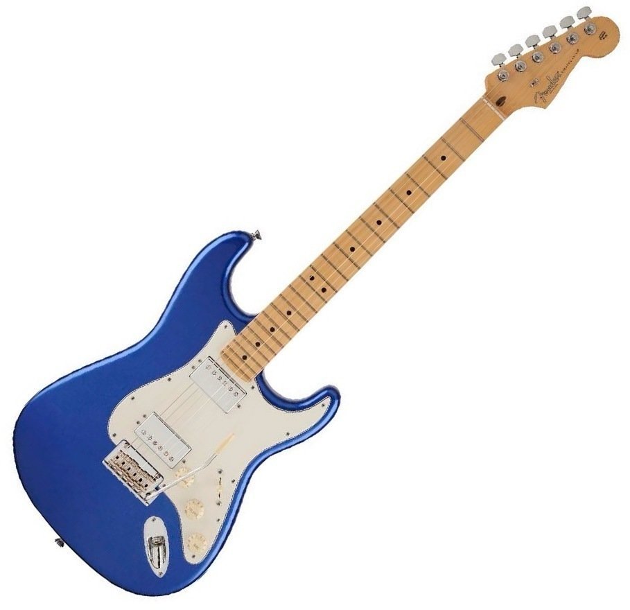 Elektriska gitarrer Fender American Standard Stratocaster HH, Maple, Ocean Blue Metallic